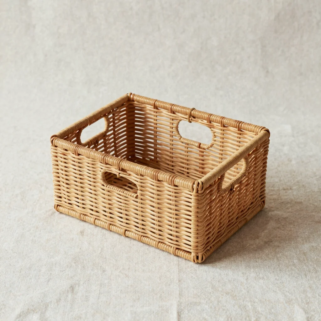 Rattan File Holder