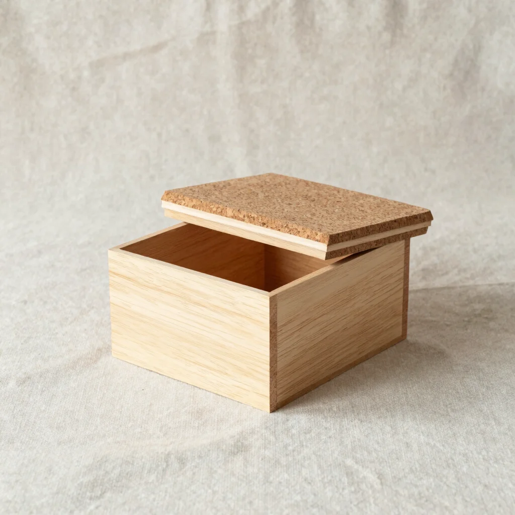 Cork-Lid Bread Box